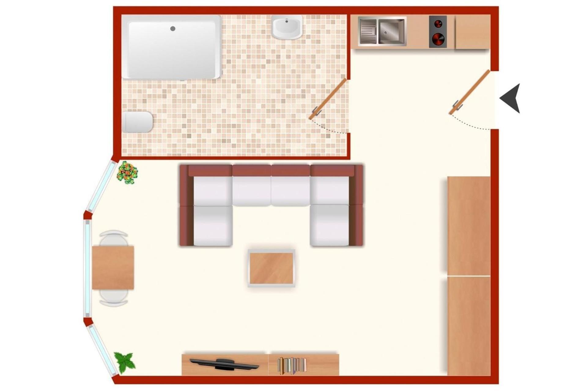 Haus Panorama Laboe Wohnung 5 Eksteriør bilde