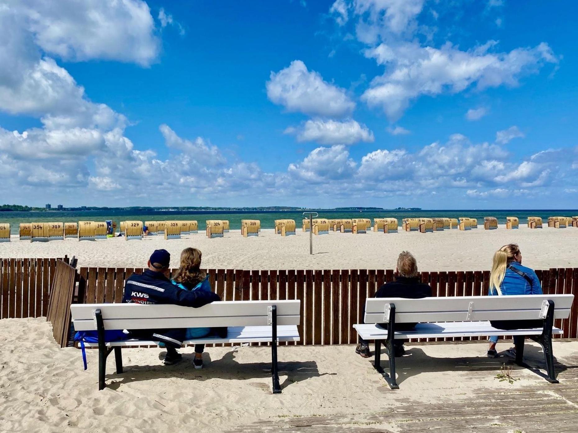 Haus Panorama Laboe Wohnung 5 Eksteriør bilde